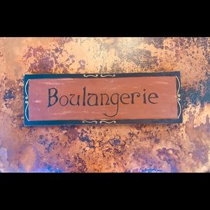 “Boulangerie” Kitchen Sign
